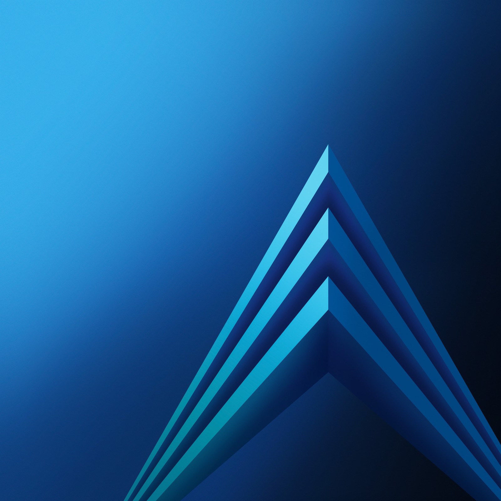 Gros plan d'un mur bleu et noir avec un triangle (samsung galaxy, samsung, samsung galaxy a8, smartphone, bleu)