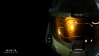 Der ikonische Helm von Master Chief aus Halo Infinite