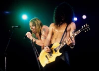 pas dans cette vie tournée, not in this lifetime tour, guns n roses, performance, musicien