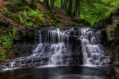 wasserfall, wasserlauf, natur, gewässer, wasserressourcen