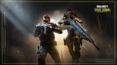 Стальная Легия: Жнец и Дэвид Мейсон готовы к бою в Call of Duty Mobile