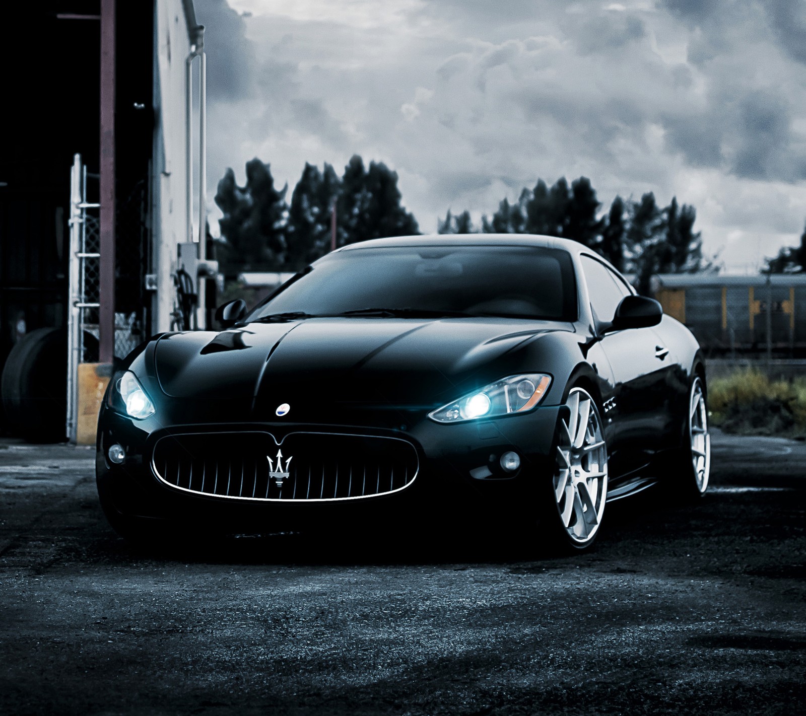 black, car, gran turismo, gt, maserati Download Wallpaper