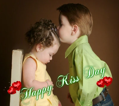 Sweet Innocence: Happy Kiss Day Celebration