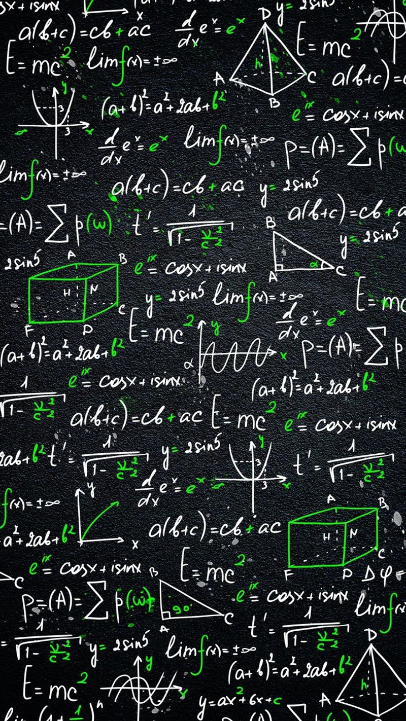 Крупный план черной доски с множеством различных расчетов на ней (любовь, группы, навсегда, формула, формулы)