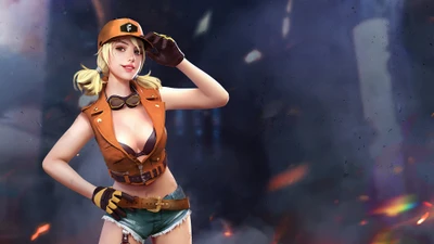 garena free fire, videojuego, misha