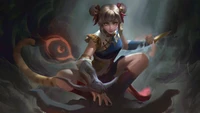 Wanwan : Guerrière Agile des Ombres dans Mobile Legends