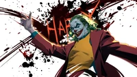 Joker : Art Vibrant et Rire Chaotique