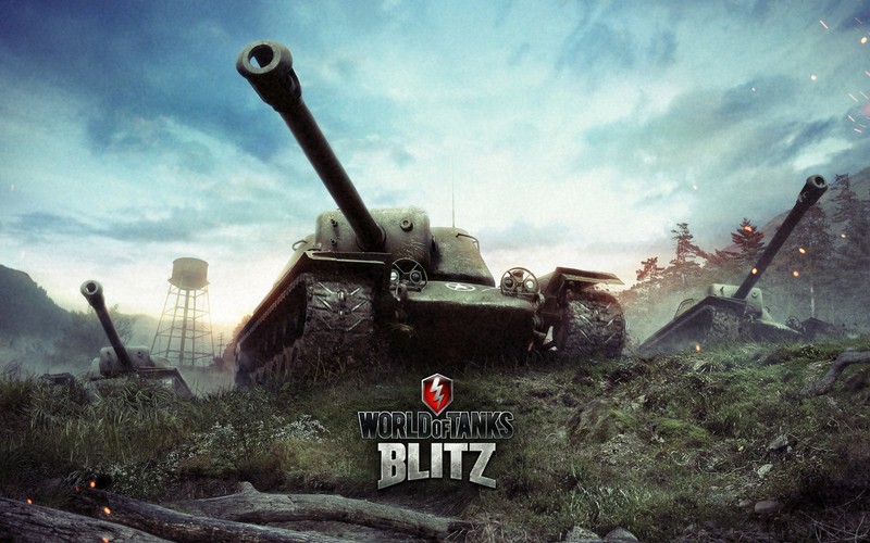 Обои world of tanks blitzz (мир танков блиц, world of tanks blitz, world of tanks, военные игры, танк)