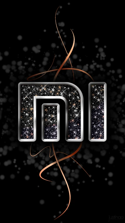 noir, logo, mi, mon logo, orange