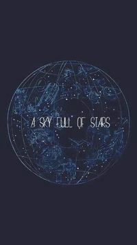 blue, coldplay, earth, sky, stars