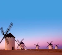 landscape, mito 2, windmill