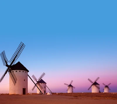 landschaft, mito 2, windmühle