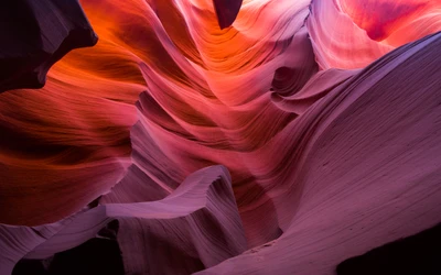 Lebendige Muster des Antelope Canyon: Ein Meisterwerk der Natur