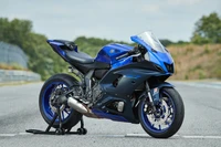 yamaha yzf r7, 5k, sportmotorräder, 2022, fahrräder