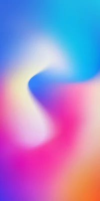 Vibrant Abstract Gradient in Electric Blue, Purple, and Magenta