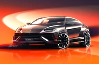 Дизайн концепта Lamborghini Urus S - 2022 4K обои