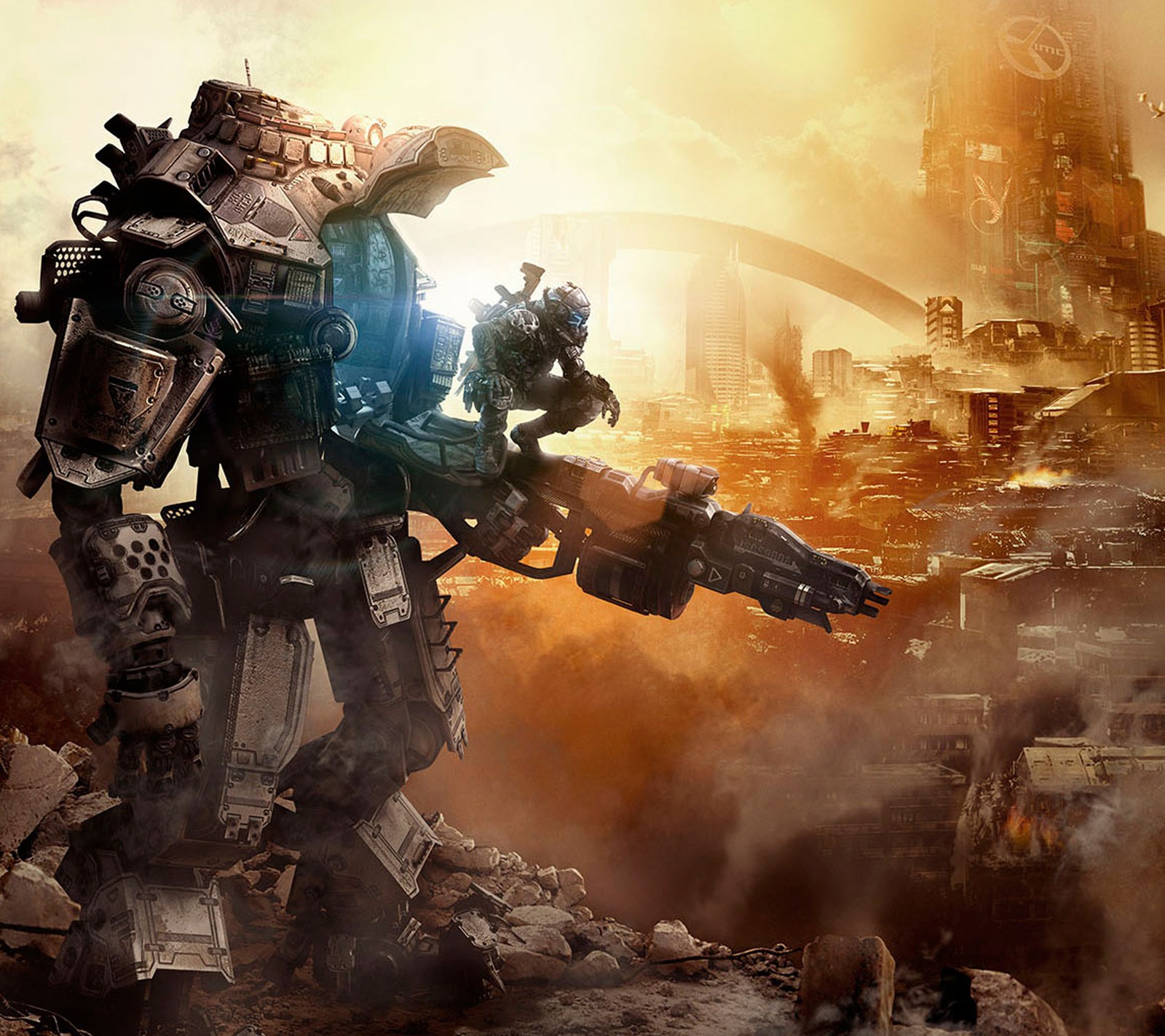 Téléchargez le fond d'écran titanfall, titanfall hd