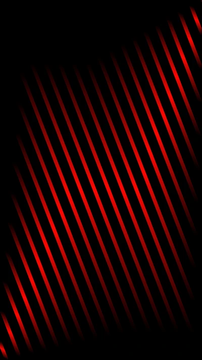 Abstract Red and Black Metal Bars