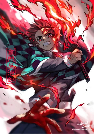 anime, demon slayer, kimetsu no yaiba, tanjiro