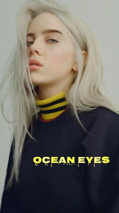 ojos océano, billie eilish, edición de billie, billie eilish lyrics, letras