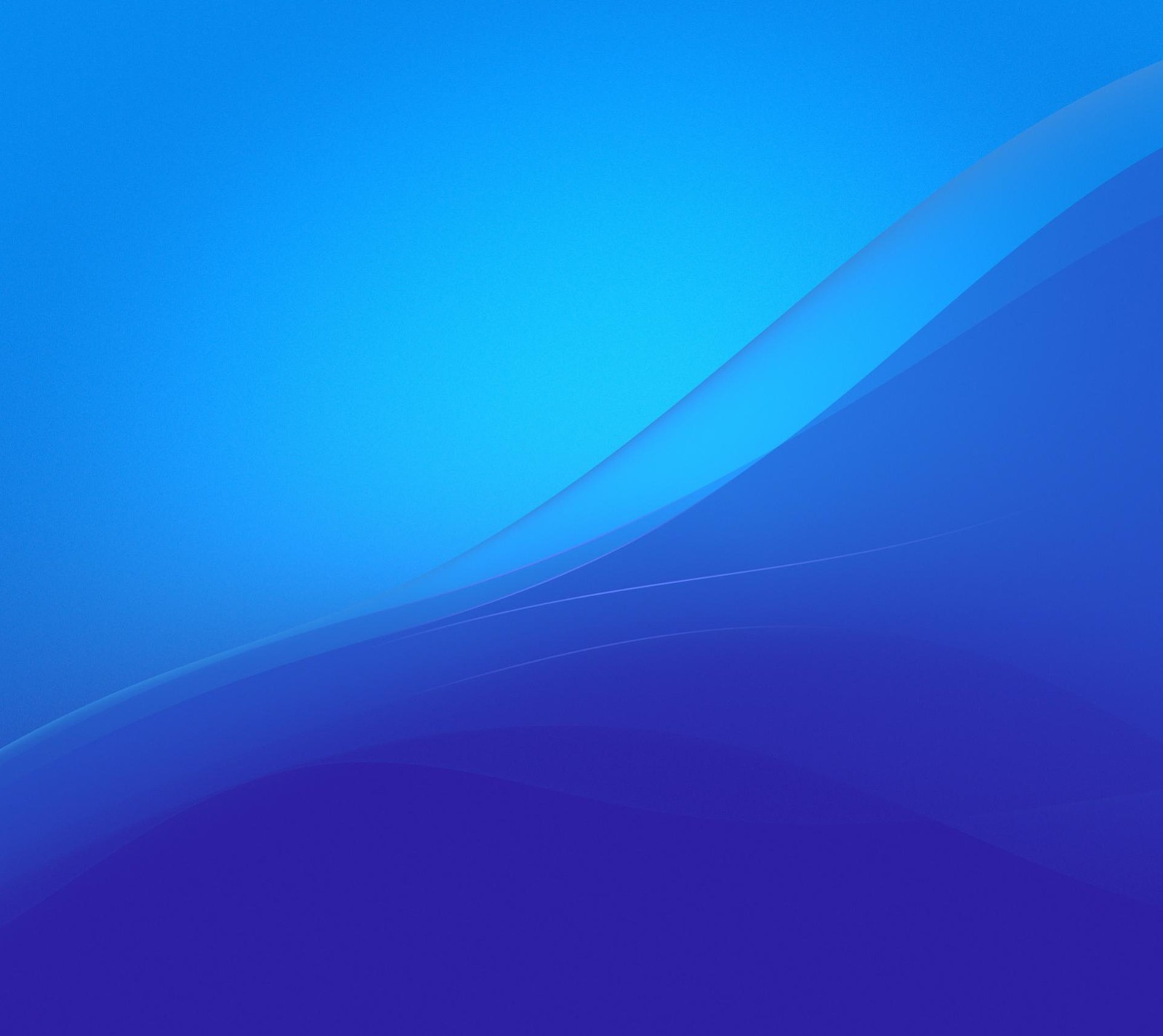 Arafed image of a blue background with a curved design (blue, sony, wallpaper, xperia, z4)