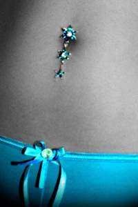 navel, piercing