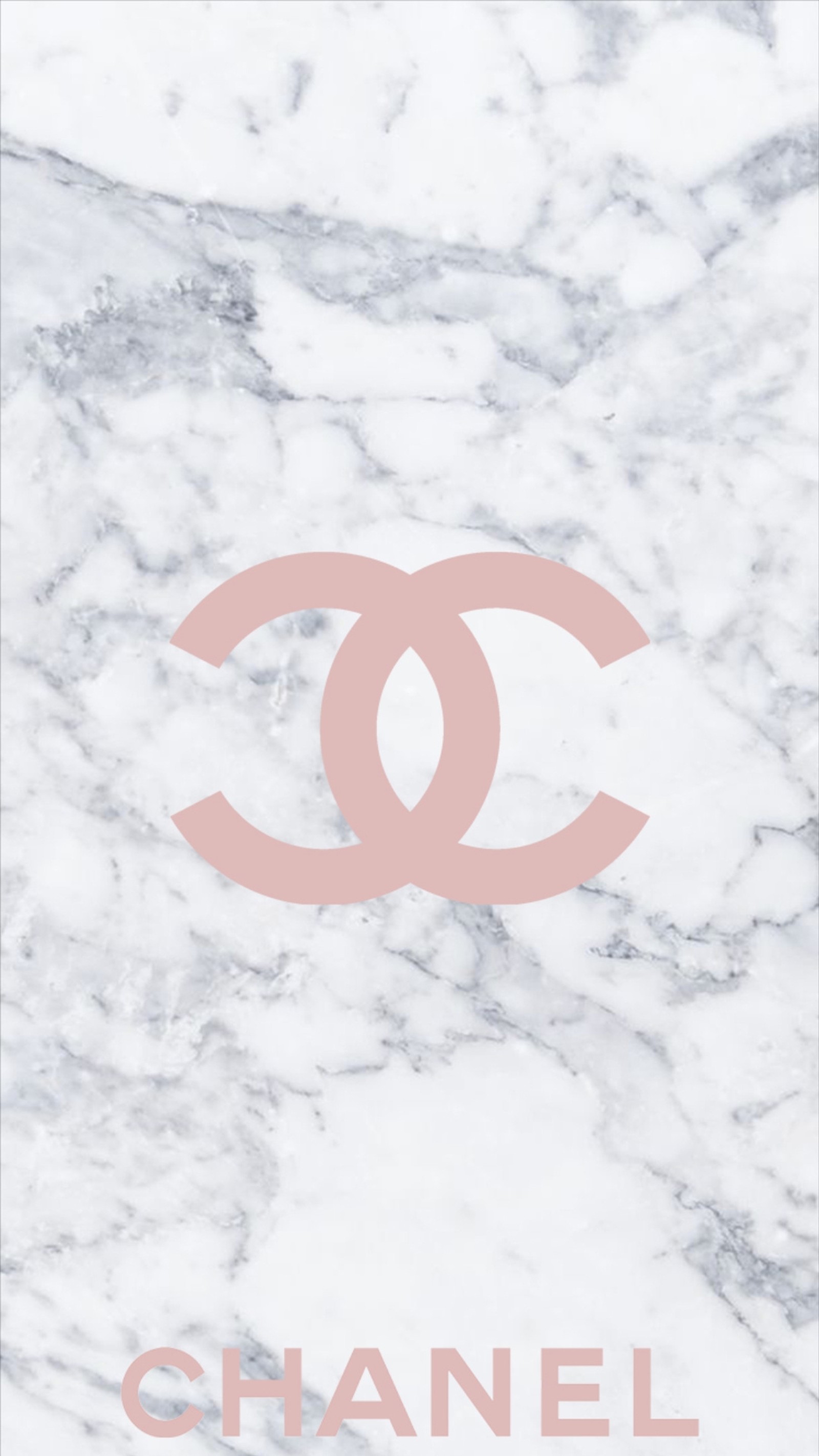 Un primer plano de un fondo de mármol blanco con el logo de chanel (marca, chanel, logotipo, mármol, efecto mármol)