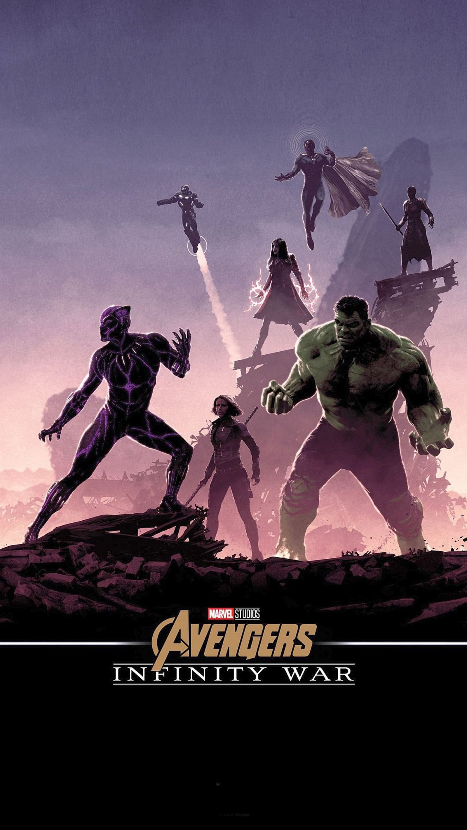 2018, avengers, infinity war, movie, poster wallpaper