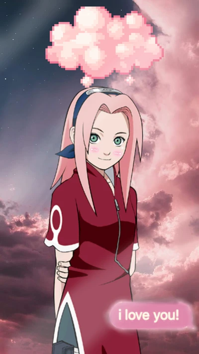 naruto, sakura