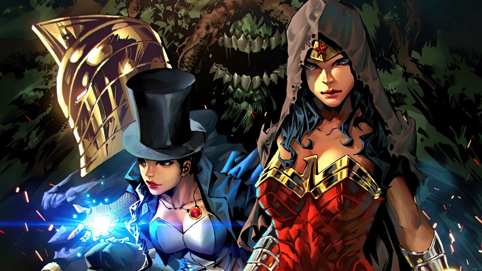 Wonder wonder wonder wonder wonder wonder wonder wonder wonder wonder wonder wonder wonder wonder wonder wonder wonder wonder wonder (justice league dark, wonder woman, zatanna, doctor fate, detective chimp)