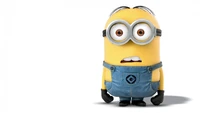 Stuart the Minion: Animated Yellow Toy Character with Big Eyes and Overalls