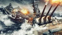 Epic Naval Battle in World of Warships