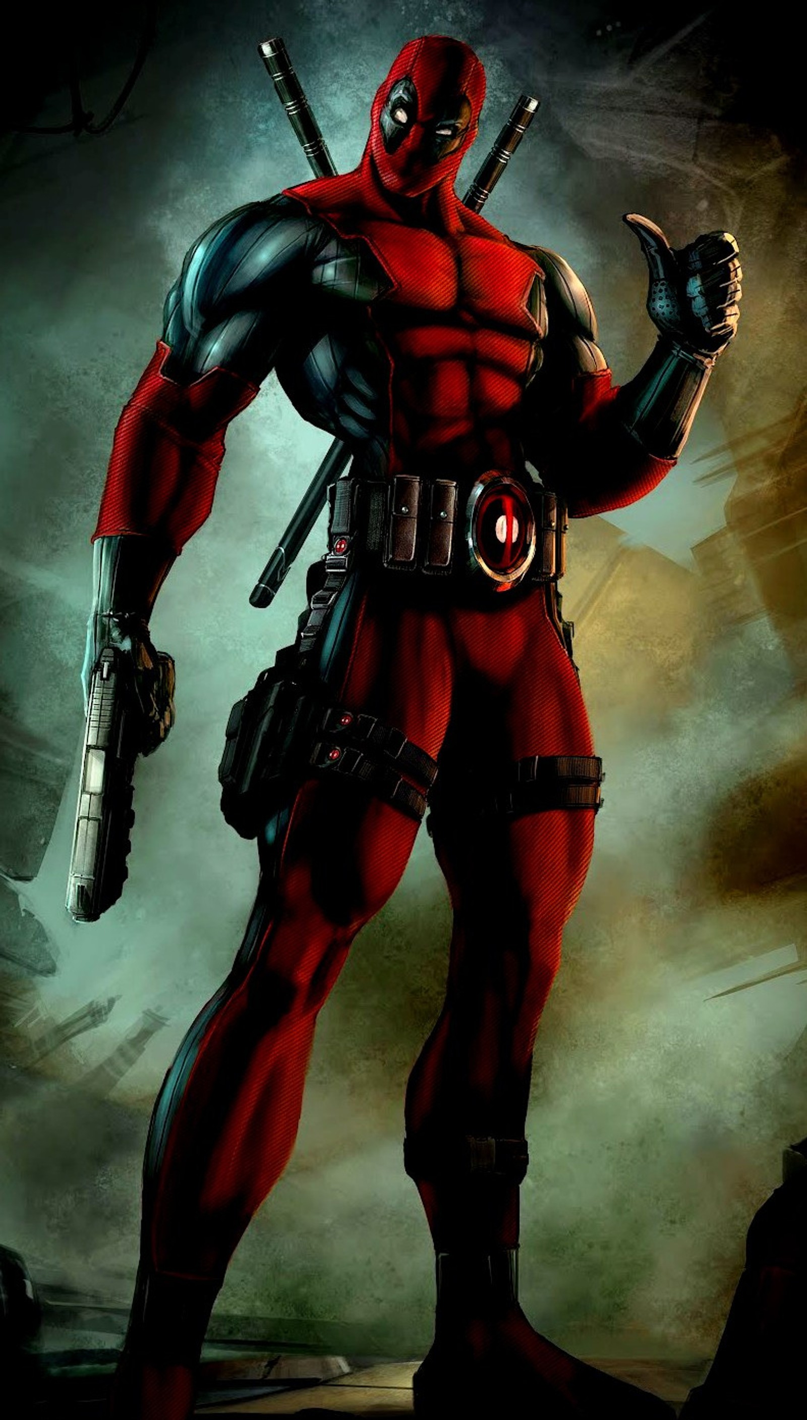 Deadpool es un personaje de los cómics de marvel (vengadores, avengers, cómic, juego, marvel)