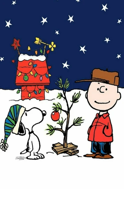 charlie brown, snoopy, weihnachten