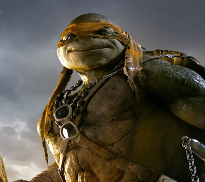 Mikey do TMNT 2014: Um herói em uma casca