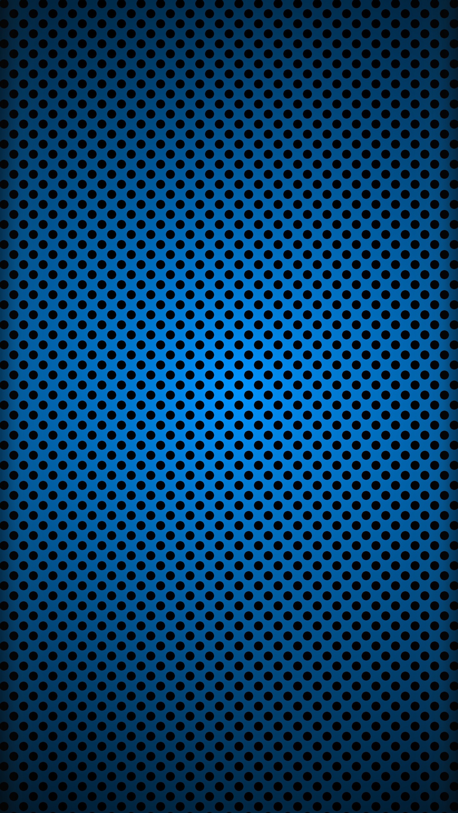 A blue metal background with a grid pattern (background, blue, holes)