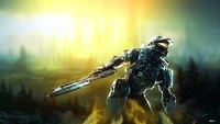 halo 4, master chief, pc game, figura de ação, mecha