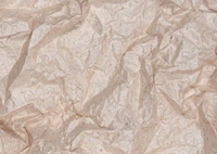 Textured Beige Crumpled Paper with Marble Effect