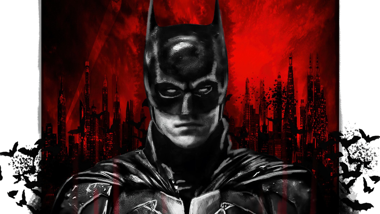 Batman arkham de theartof (batman 2022, the batman 2022, batman, filme, arte)