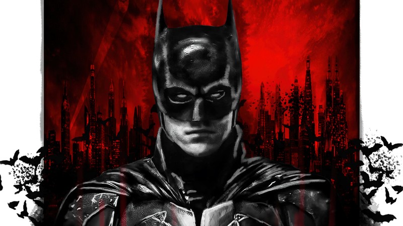 Бэтмен аркхэм от theartof (бэтмен 2022, the batman 2022, batman, фильм, искусство)