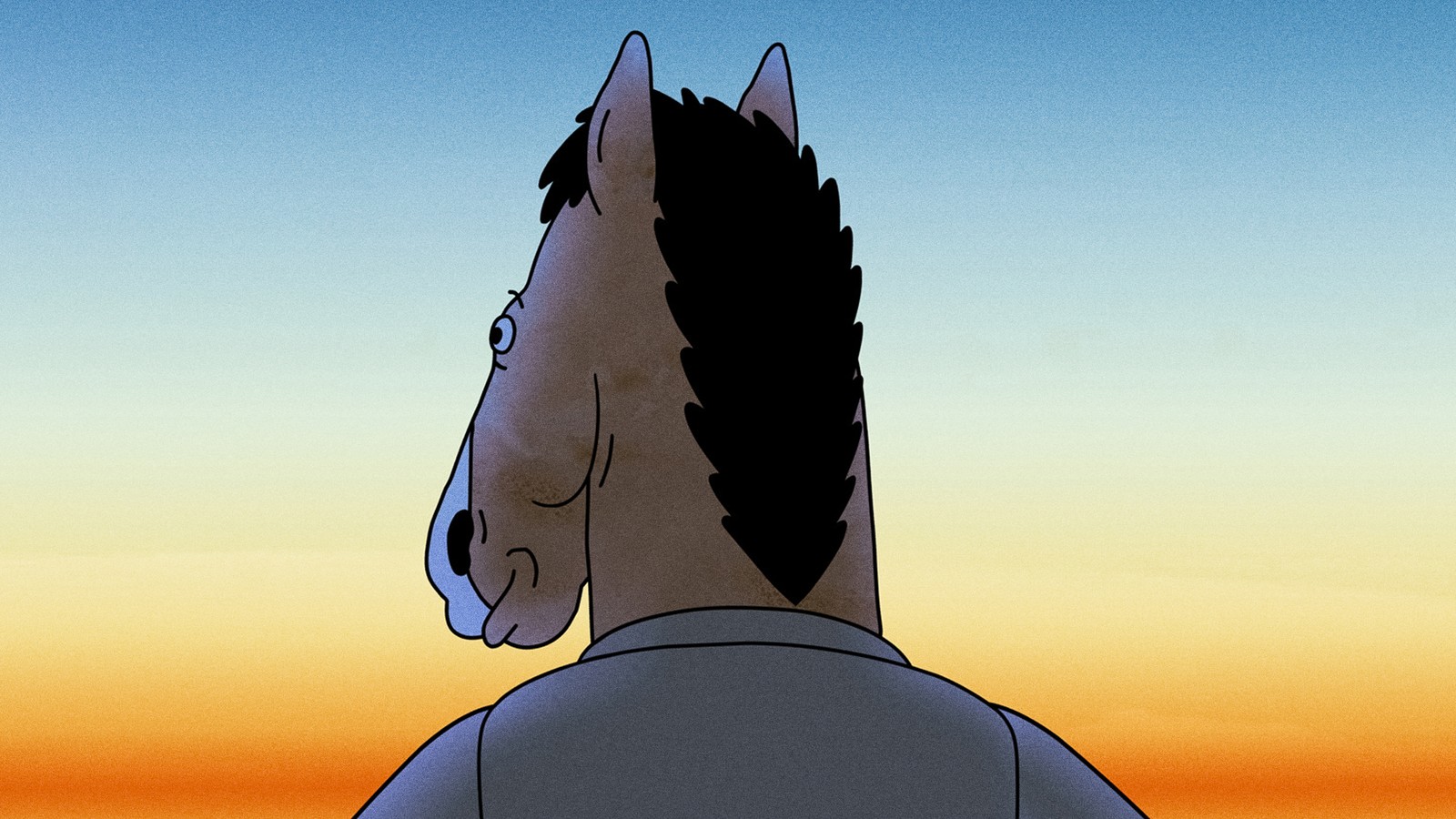 Baixar papel de parede netflix, série animada, cavalo, cabelo, juba