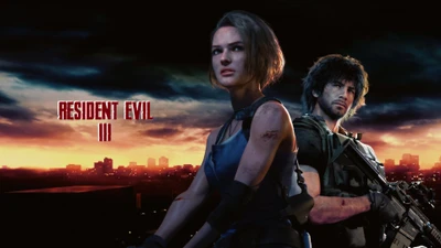 Resident Evil 3 Remake: Jill Valentine and Carlos Oliveira Stand Against the Darkness