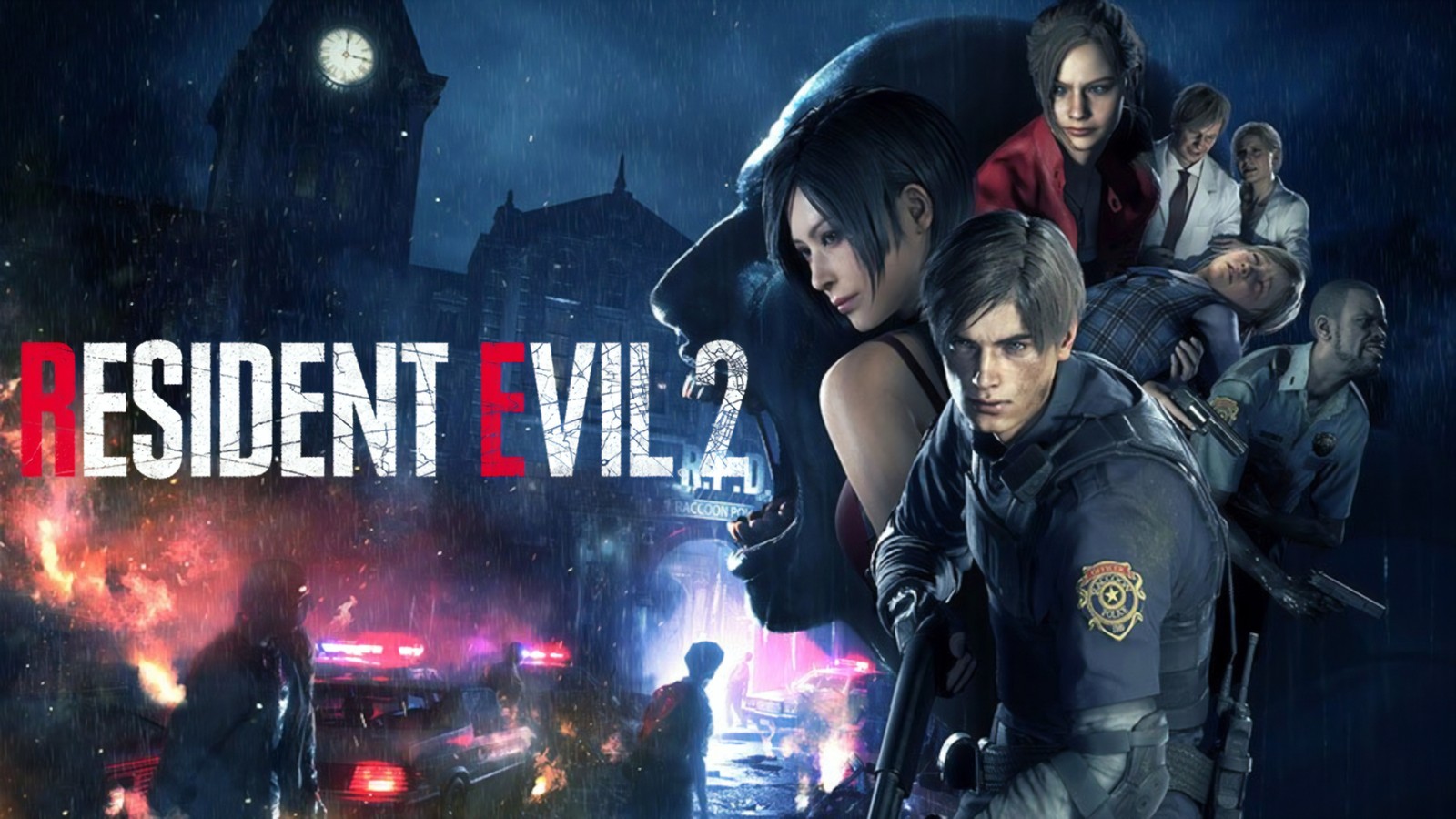 Resident evil 2 поступает в магазин nintendo (resident evil 2, видеоигра, леон с кеннеди, leon s kennedy, ада вонг)