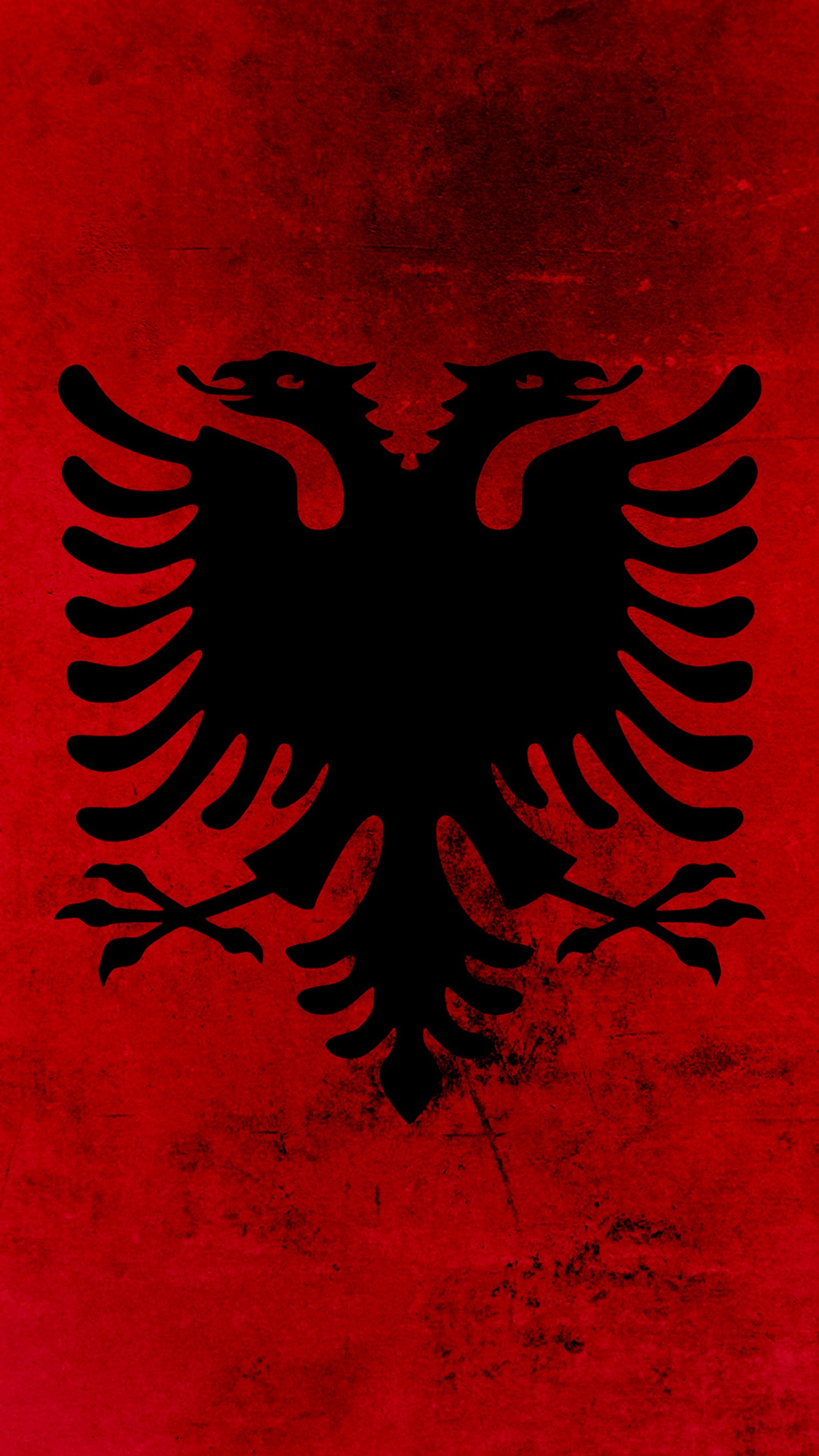 albania, flag, flamur, grunge, shqiperi wallpaper