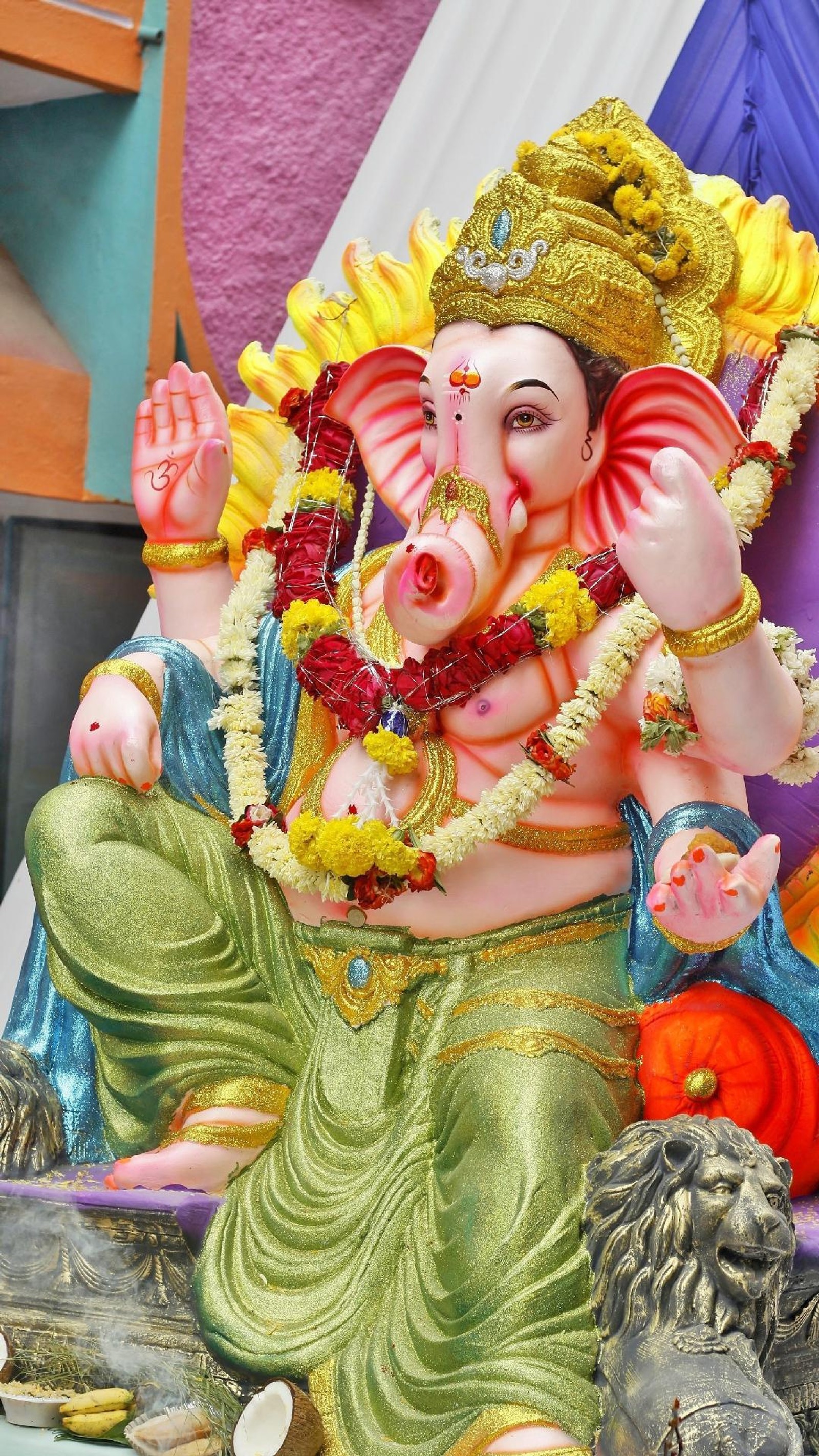 Скачать обои ганеша, ganesh, ганпати, индия, india