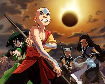 aang, maestro aire, avatar