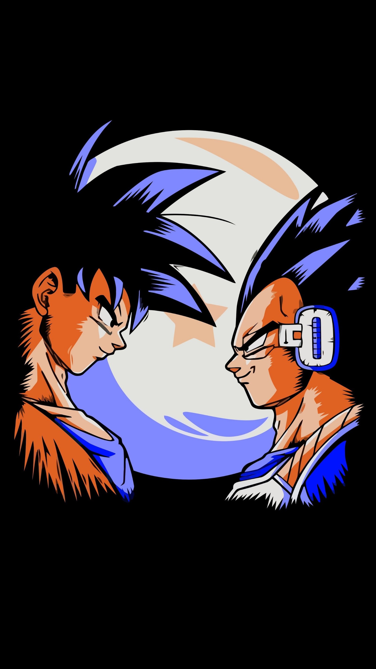 Dragon ball goku and vegeta wallpaper (ball, vegueta, goku, vs, sayajin)