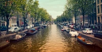 canal, vía fluvial, cuerpo de agua, agua, pueblo