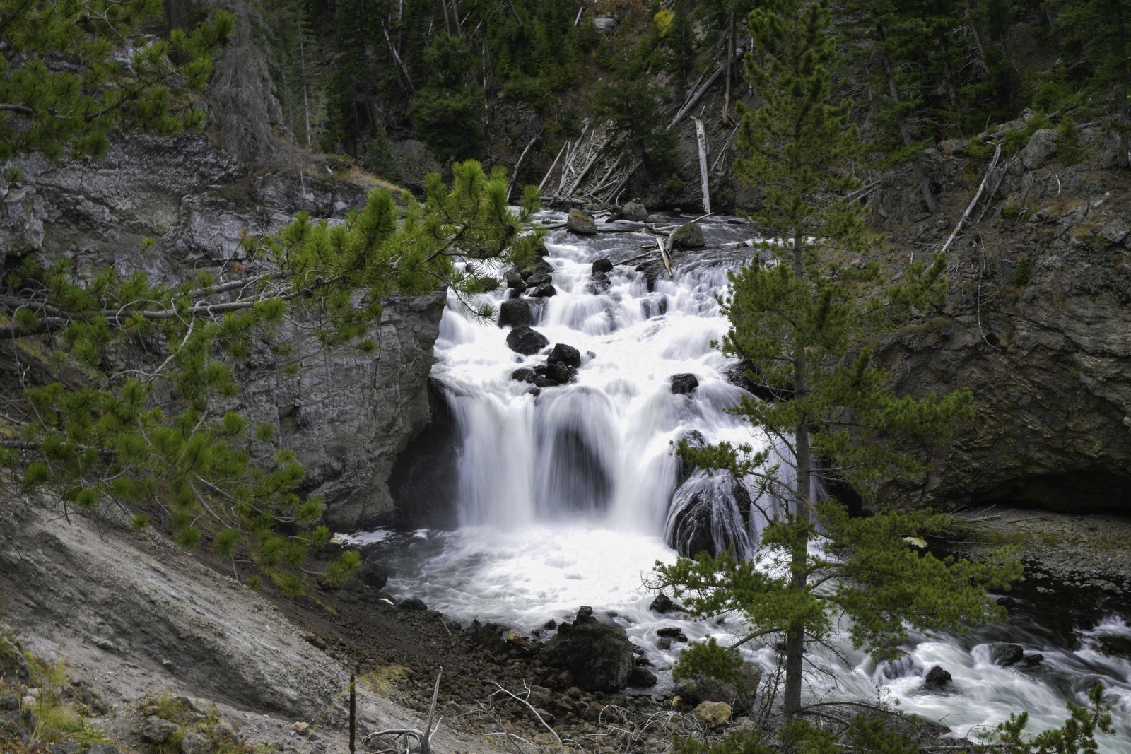 waterfall, national park, water resources, body of water, water wallpaper