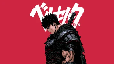 Guts de Berserk: Herói sombrio em forte contraste